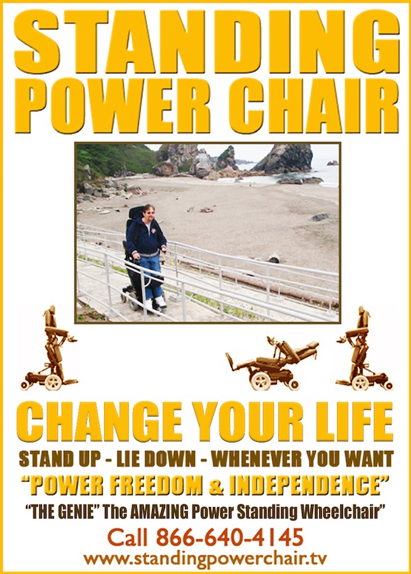 Standing Power Chair Magazine Ad